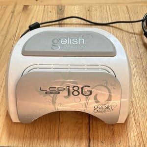 Gelish LED Gel light lamp PRACTICALLY NEW